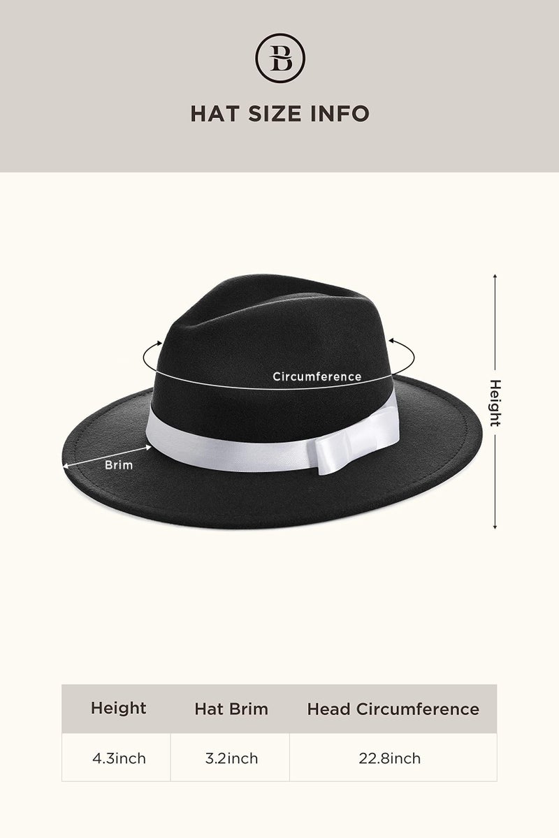 BABEYOND 1920s Mens Gatsby Gangster Costume Accessories Set 30s Manhattan Fedora Hat Suspenders - Image 5